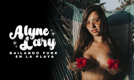 Alyne Lary - Dancing Funk en la playa